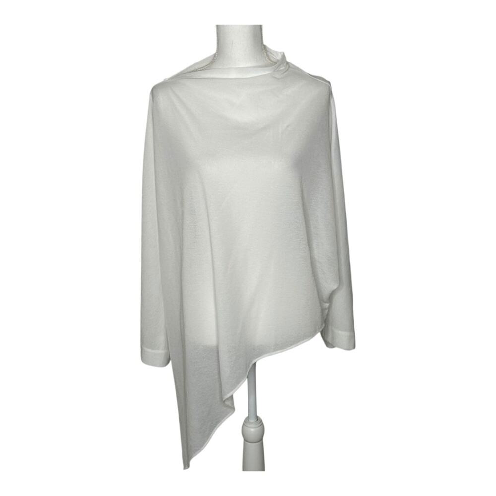 Nap Loungewear Sheer Asymmetric Oversized Tunic NWT OS